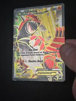 Groudon EX (150 Full Art) 150/160 XY - Primal Clash Holo Rare Pokemon TCG MP - Image 3