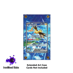 Pokemon 151 Zapdos EX 202 Custom Display Extended Art Slab - Image 1