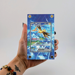 Pokemon 151 Zapdos EX 202 Custom Display Extended Art Slab - Image 3