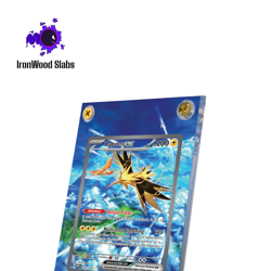 Pokemon 151 Zapdos EX 202 Custom Display Extended Art Slab - Image 5