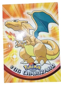 Pokemon 2000 Topps TV Animation Edition Series 3 Charizard #06 - Image 1