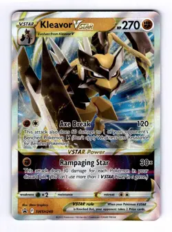 Kleavor VSTAR - SWSH249 SWSH: Sword & S #SWSH249 (2020) Promo Holo NM Pokemon - Image 1
