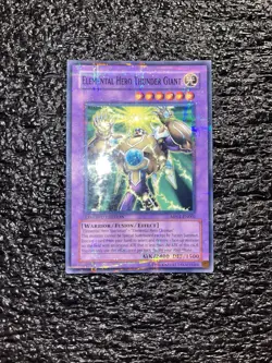 Yugioh! Elemental Hero Thunder Giant MF01-EN001 Parallel Rare Limited Edition LP - Image 1