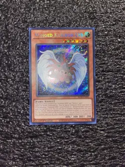Yugioh! Winged Kuriboh LV6 BLTR-EN001 Secret Rare 1st Edition Near Mint - Image 1