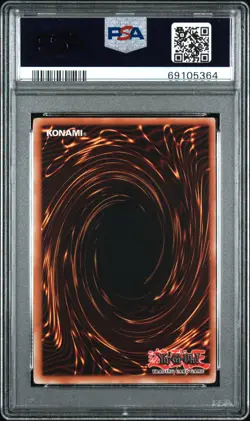 Yugioh PSA 8 NEAR MINT Chthonian Blast EEN-EN050 1st Edition Ultimate Rare 2005 - Image 2