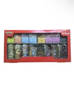 Pokemon Prismatic Evolutions 8 Mini Tins Promo Cards Costco - 1 set - Image 2