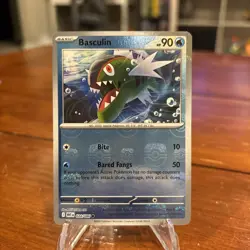 Basculin Master Ball #24 Holo Pokemon Sv11W: White Flare Card - Image 1