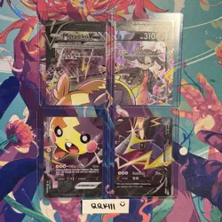 Morpeko V-Union 4 Card Set SWSH287-290 Black Star Promo Pokemon TCG Cards - Image 1