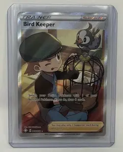Bird Keeper 066/072 Full Art Trainer Shining Fates Pokemon Card - Image 1
