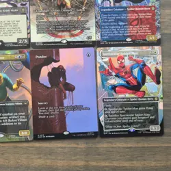 Marvel’s Spiderman Magic The Gathering Rare Card Lot - 8 Cards - NM - Image 5