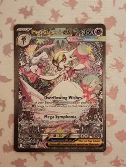 Mega Gardevoir EX 178/132 Mega Evolution Special Illustration Rare Pokemon Card - Image 1