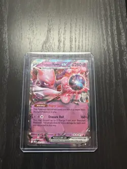 Pokemon TCG Team Rockets Mewtwo EX Double Rare Card 081/182 Destined Rivals - Image 1