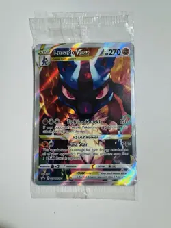Lucario VSTAR SWSH291 SWSH: Sword & Shield Promo Cards Holo SEALED - Image 1