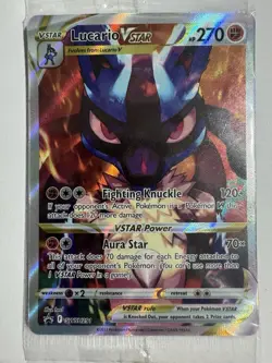 Lucario VSTAR SWSH291 SWSH: Sword & Shield Promo Cards Holo SEALED - Image 2
