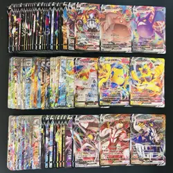 100 ex V Vmax RR RRR Holo Full Arts Lot Set Pokemon Japanese Cards T537 - Image 1
