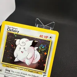 Pokemon TCG Clefairy 006/130 Holo Rare Base Set 2 WOTC Vintage Card - NM/LP 💫🌀 - Image 3