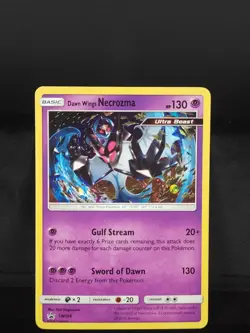 Dawn Wings Necrozma SM106 Pokemon Card Black Star Promo NM - Image 1