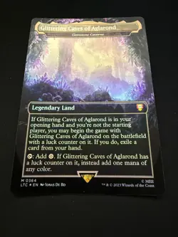 Magic The Gathering: Glittering Caves of Aglarond Foil LOTR - Image 1
