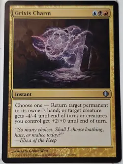 Grixis Charm - Shards of Alara - Magic the Gathering MTG Nice! - Image 1