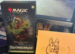 Mtg Commander Bloomburrow Animated Army New Sealed Deck - Image 1