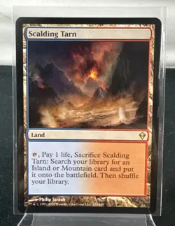 Magic The Gathering: Scalding Tarn Zendikar Regular - ST2 - Image 1
