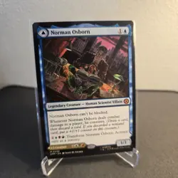 MTG Norman Osborn 39 Regular Mythic Spiderman SPM - Image 1