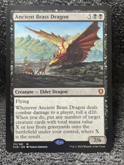 Ancient Brass Dragon Commander Legends: Battle for Baldur's Gate Regular - Image 1