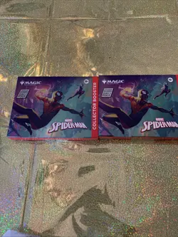 Magic The Gathering Spider-Man Collector Booster Box Set. FAST SHIPPING - Image 1