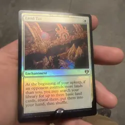 Land Tax Double Masters Foil NM MTG - Image 2