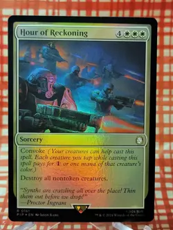 Hour of Reckoning (0161) - MTG: Universes Beyond: Fallout - NM - Foil - Image 1