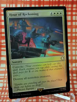 Hour of Reckoning (0161) - MTG: Universes Beyond: Fallout - NM - Foil - Image 2
