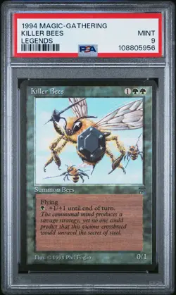 KILLER BEES Legends Rare PSA 9 MTG [Nostalgium] - Image 1
