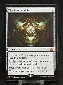 The Immortal Sun - Rivals Of Ixalan ~LP~ MTG - Image 1