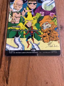 MTG Hex (Borderless) - Marvel's Spider-Man: Eternal-Legal (MAR) M 0017 - Image 2