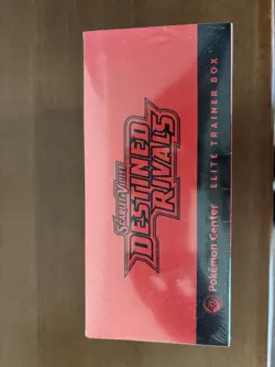 Pokemon Destined Rivals ETB Elite Trainer Box Pokemon Center Exclusive Sealed - Image 5