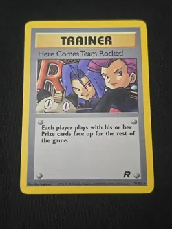 Here Comes Team Rocket! 71/82 Team Rocket Regular WOTC Vintage Pokemon TCG LP - Image 1