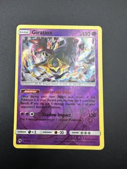 Giratina - 97/214 - Reverse Holo Rare - Pokemon Sun & Moon: Lost Thunder - LP - Image 1