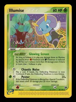 Illumise 38/100 - NM - Sandstorm, EX Pokemon - Image 1