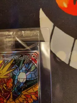 Hidden Fates Moltres Zapdos Articuno GX Tag Team "Stained Glass" SM210 SEALED!!! - Image 4