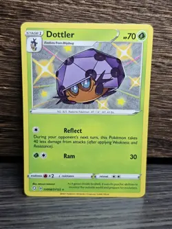 Pokemon TCG Dottler SV008/SV122 Shining Fates Shiny Vault Holo Rare Near Mint - Image 1
