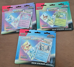 Prismatic Evolutions Tech Sticker Collection [Set of 3] - Ships Fast - Pokemon - Image 1