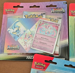 Prismatic Evolutions Tech Sticker Collection [Set of 3] - Ships Fast - Pokemon - Image 2