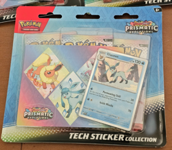 Prismatic Evolutions Tech Sticker Collection [Set of 3] - Ships Fast - Pokemon - Image 4