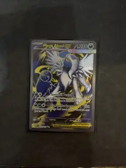Mega Absol ex Full Art Ultra Rare 161/132 Pokemon Mega Evolution English - Image 1