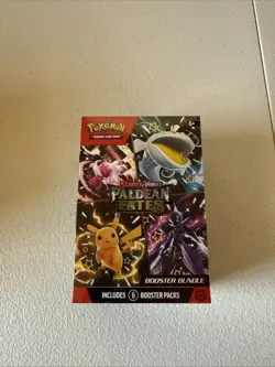 POKEMON TCG SCARLET & VIOLET PALDEAN FATES BOOSTER BUNDLE BOX FACTORY SEALED - Image 1
