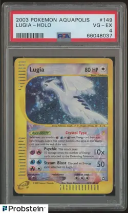 2003 Pokemon Aquapolis #149 Lugia Holo PSA 4 VG-EX - Image 1