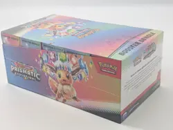 Pokemon SV8.5 Prismatic Evolutions SEALED Booster Bundle Display Case - Image 3