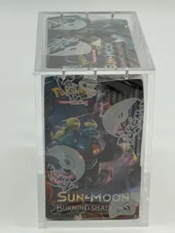 Pokemon TCG Sun & Moon Burning Shadows Booster Box w/Acrylic Case - Image 2