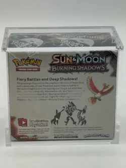 Pokemon TCG Sun & Moon Burning Shadows Booster Box w/Acrylic Case - Image 3