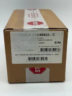 Pokemon TCG Stellar Crown Pokemon Center Exclusive 4-PC ETB SEALED CASE - Image 1